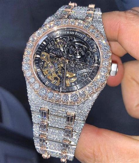 replica ap watch iced out|iced out ap copies.